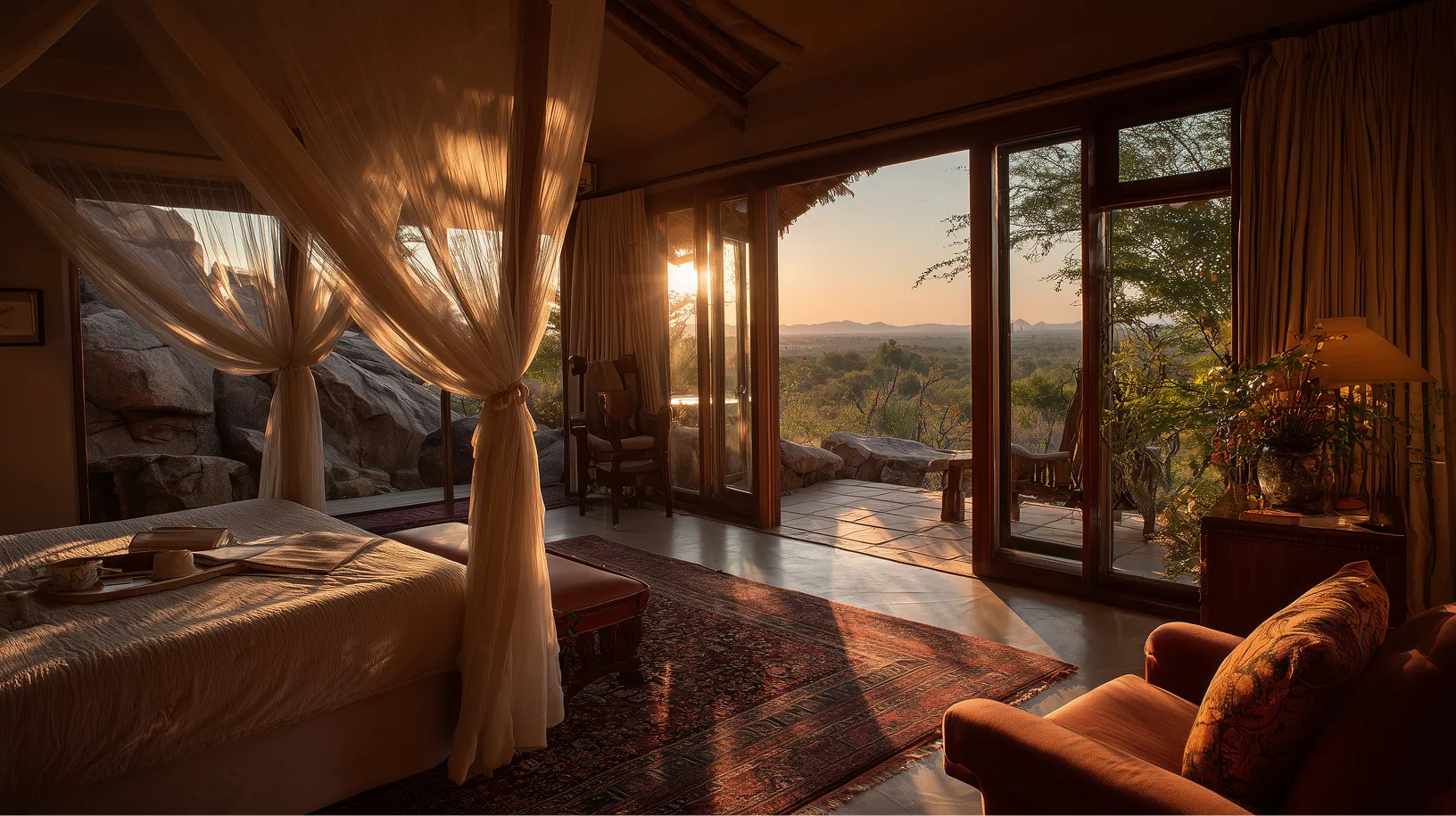 Accommodation background